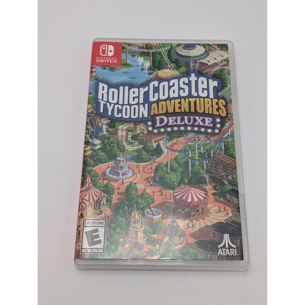 Rollercoaster Tycoon Adventures Deluxe Edition Nintendo Switch Theme Park Sim